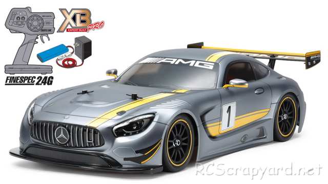 Tamiya XB Mercedes-Benz AMG GT3 - TT-02 # 57900