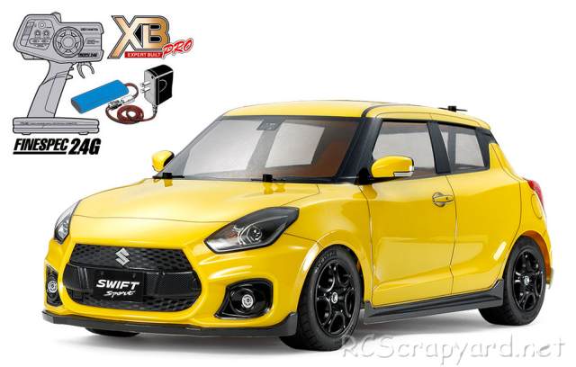 Tamiya XB Suzuki Swift Sport - M-05 #57920