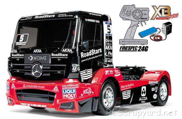 Tamiya XB Mercedes-Benz Actros MP4 MB Motorsport - #57924