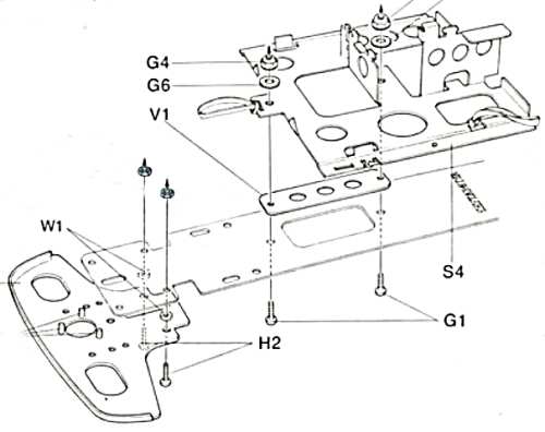 Tamiya 58005/6 Chassis