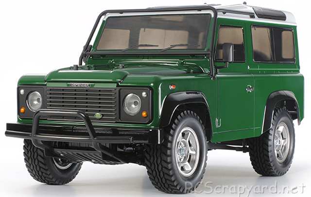 Tamiya Land Rover Defender 90 - CC-01 #58657