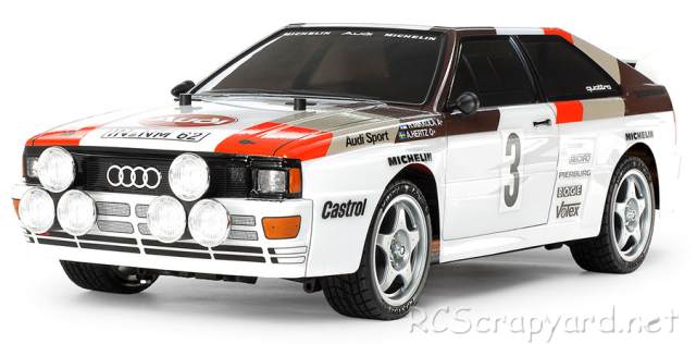 Tamiya Audi Quattro Rally A2 - TT-02 # 58667