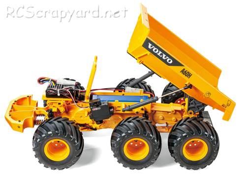 Tamiya Volvo A60H Dump Truck 6x6 - G6-01 Chasis