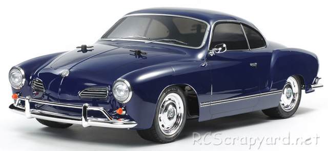 Tamiya Volkswagen Karmann Ghia - #58677 - 1:10 Electric Model Touring Car