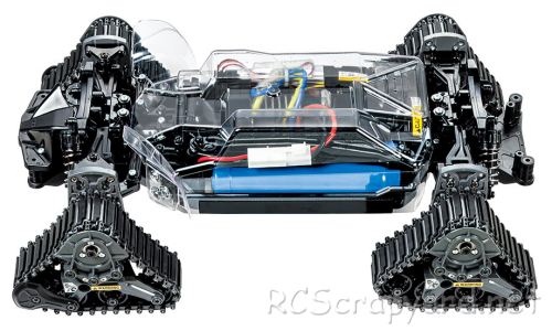 Landfreeder Quadtrack #58690 TT-02FT - Chassis