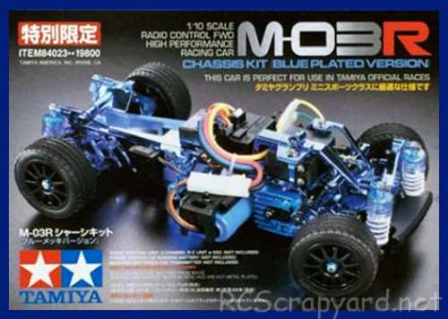 Tamiya M-03R Versión Plateada Azul