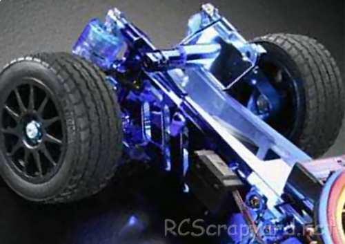 Tamiya M-03R Versión Plateada Azul Chassis