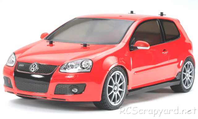 Tamiya Volkswagen Golf GTI - Red - TT-01E #84060