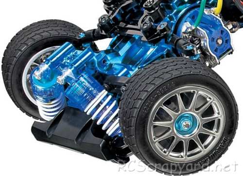 Tamiya M-05 Pro Chassis - Blue Plated Version