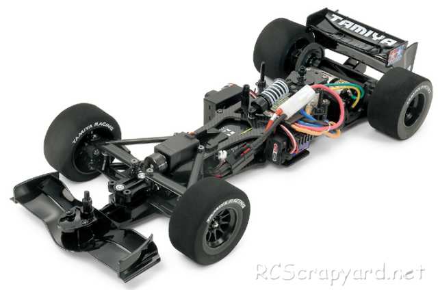 Tamiya F104 Pro Black Special Chasis - #84170