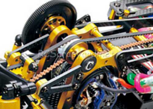 Tamiya TA05-VDF Drift Chasis Kit - Gold Edition