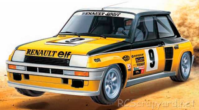 Tamiya Renault 5 Turbo Rally - M-05Ra #84227