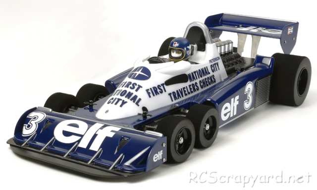 Tamiya Tyrrell P34 Six Wheeler 1977 Monaco GP - F103 #84263