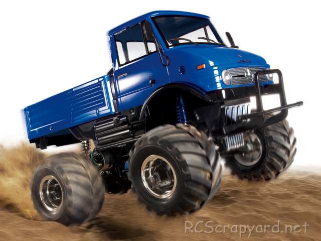 Tamiya Unimog 406 Wheelie - Azul - CW-01 #84320