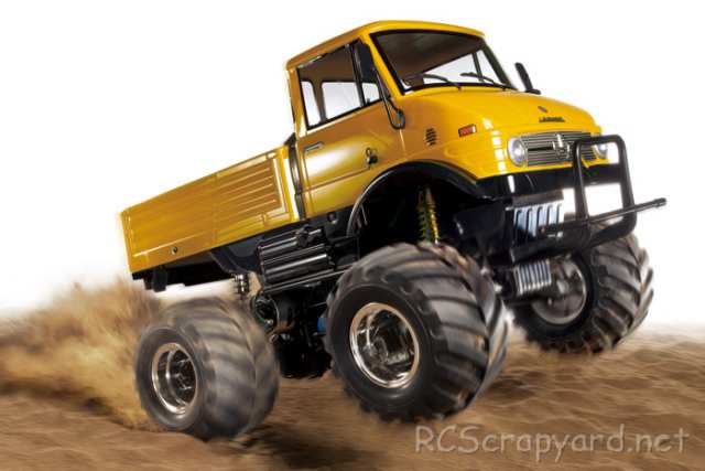 Tamiya Unimog 406 Wheelie - Yellow - CW-01 #84321