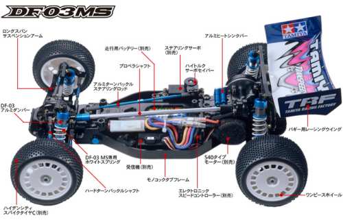 Tamiya DF-03 MS Chassis