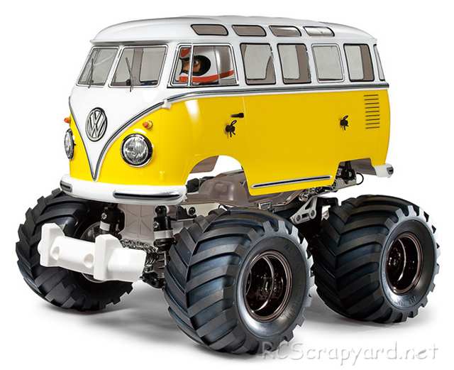 Tamiya Volkswagen Type 2 (T1) Wheelie Custom Version - WR-02 #84373