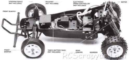 Tamiya Grasshopper II Super G Chassis