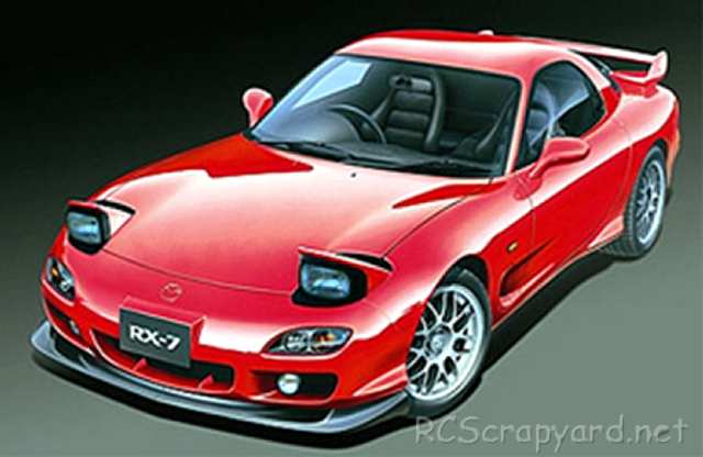 Tamiya Mazda RX-7 - Drift Spec - TT-01D #92188