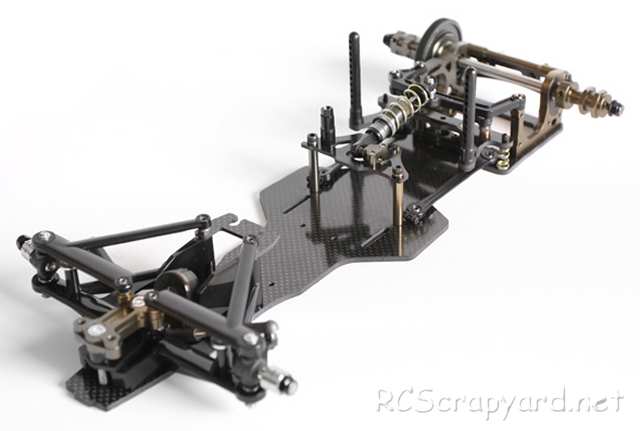 Tamiya F104 Ver.II PRO Chassis Kit - Dark Titanium w/Body - #93033