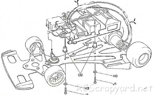 Tamiya F1 Chassis