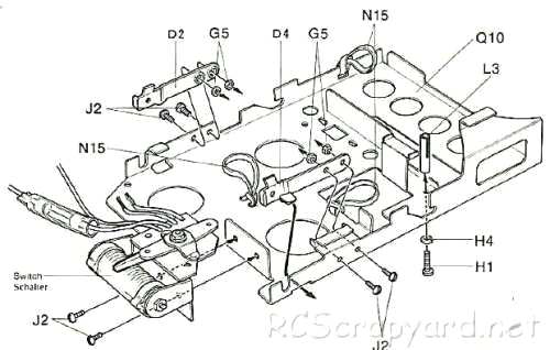 Tamiya F1 Chassis