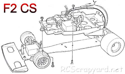 Tamiya F2-CS Chassis