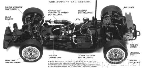 Tamiya TamTech-Gear GT-01 Chassis