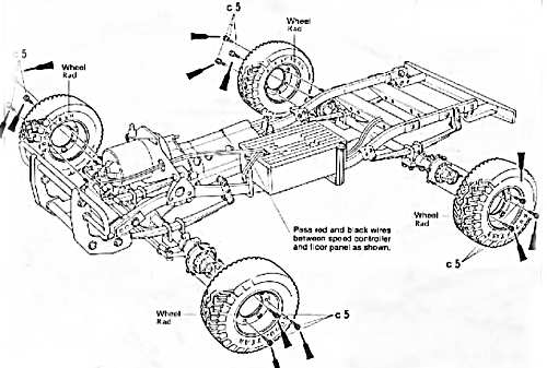 Tamiya Hilux Chassis