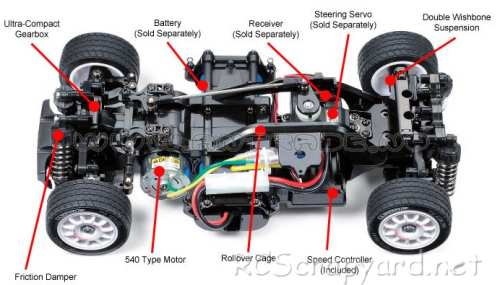 Tamiya M-05 Chassis