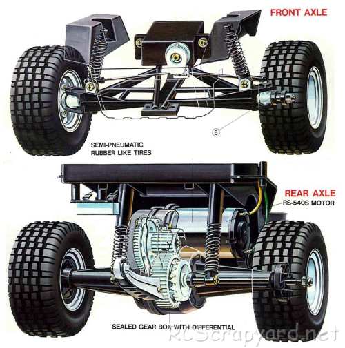 Tamiya Pajero Chassis