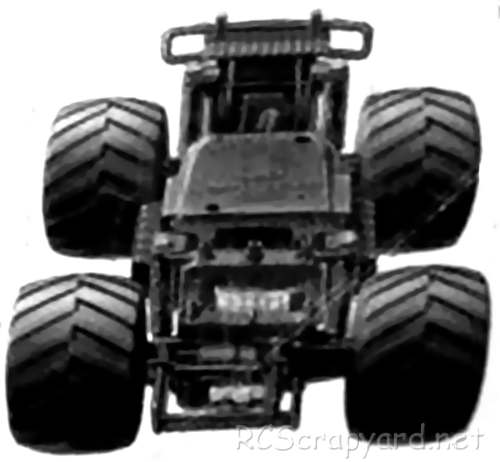 Tamiya QD Quick Drive Monster Truck Chassis