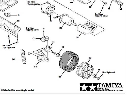 Tamiya QD Quick Drive Touring Car Chassis