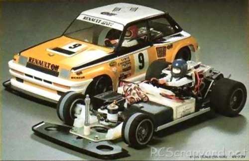 Tamiya Renault 5 Turbo (CS) #58026 Chassis