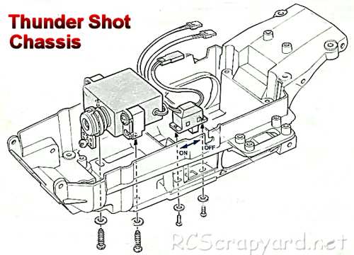 Tamiya Thunder Shot Chassis