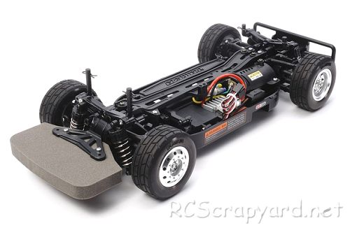 Tamiya TT-01E Sattelzugmaschine Chassis