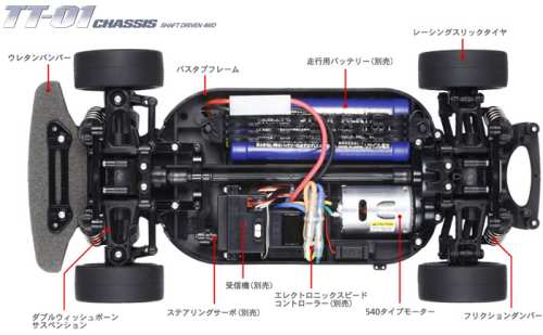 Tamiya TT-01 Chassis