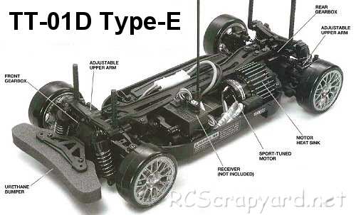 Tamiya TT-01ED Chassis