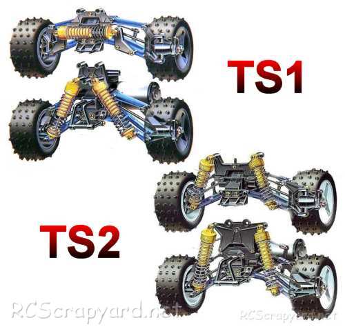 Tamiya Thunder Shot TS1/TS2 Chassis