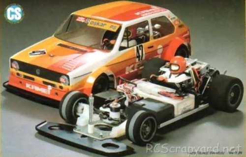 Tamiya VW Golf Racing Group 2 (CS) #58025 - Chassis