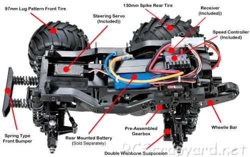 Tamiya WR-02G Chassis