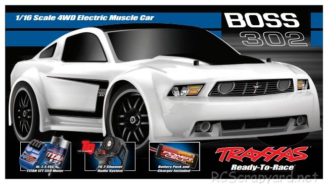 Traxxas Ford Mustang Boss 302 Box