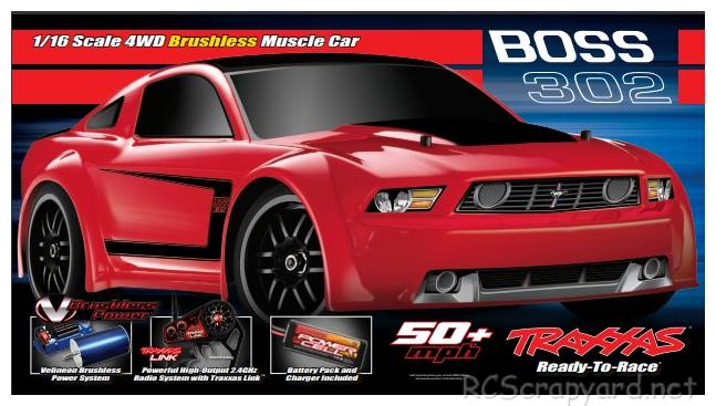 Traxxas Ford Mustang Boss 302 Box