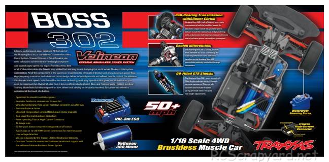 Traxxas Ford Mustang Boss 302 Box