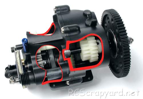 Traxxas T-Maxx Classic (2015) Gearbox