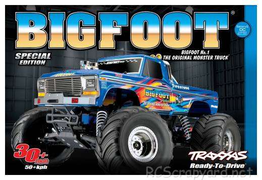 Traxxas Bigfoot No.1 Special Edition Box