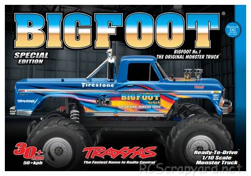 Traxxas Bigfoot No.1 Special Edition Box