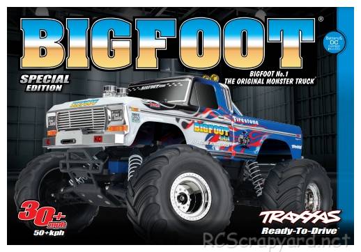 Traxxas Bigfoot No.1 Special Edition Box