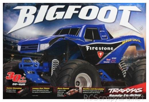 Traxxas Bigfoot (Modern) Box