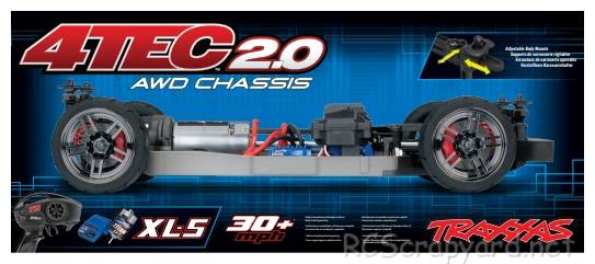 Traxxas 4-Tec 2.0 XL-5 - 83024-4 Box